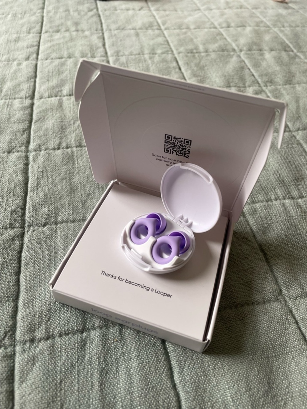LOOP Quiet 2 earplugs in Violet